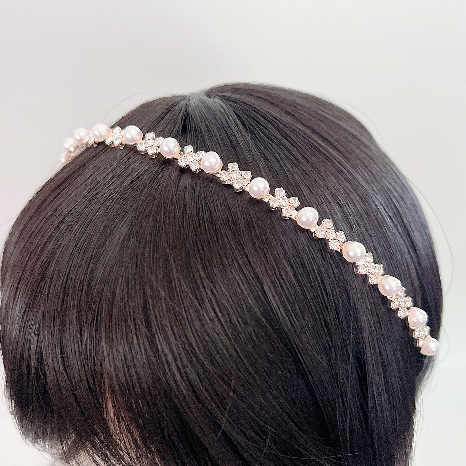 Pearl & Crystal Hairband.