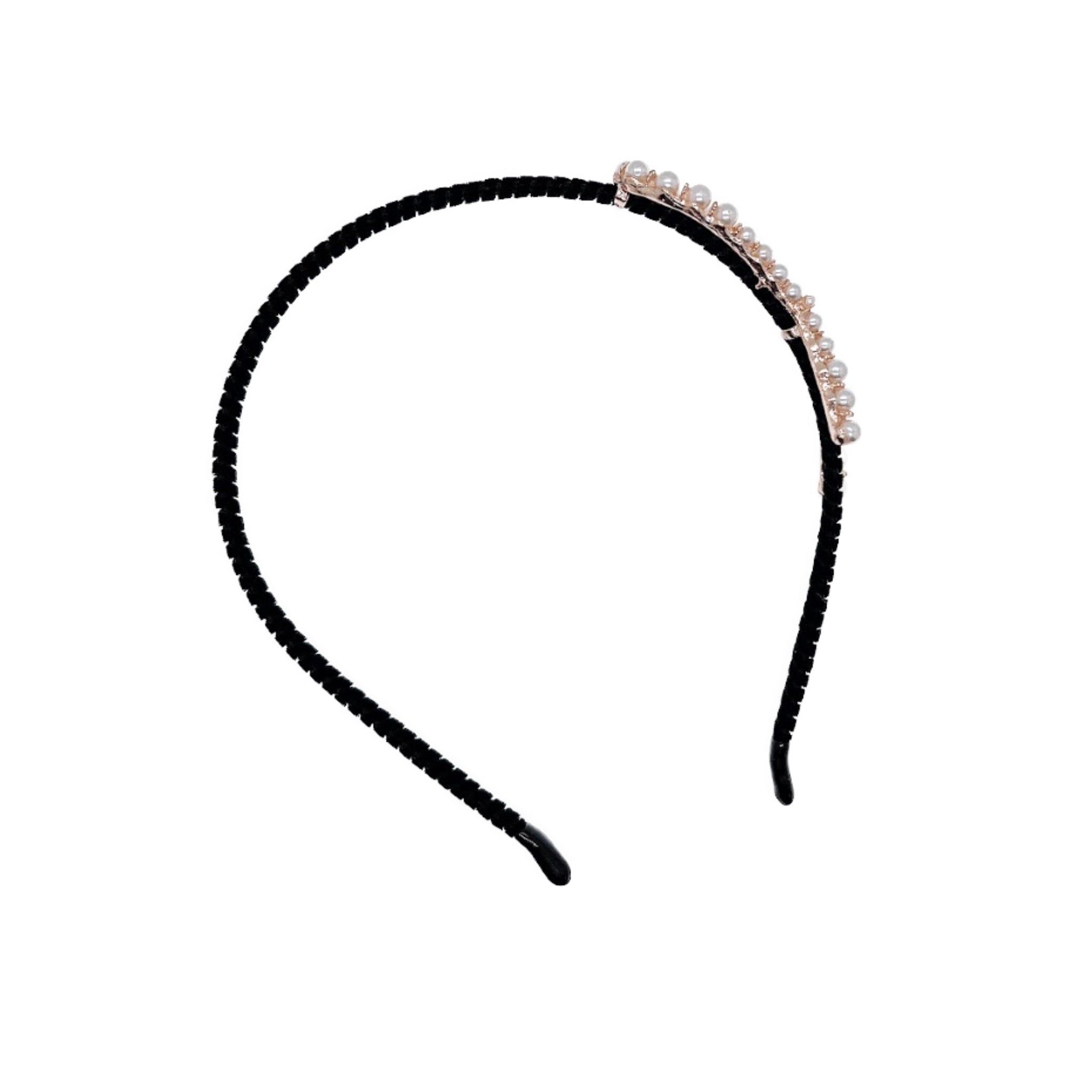 Bow Pearl Hairband - CHOMEL