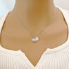 Shell Cubic Zirconia Necklace - CHOMEL