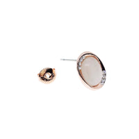 Simulated Moonstone Earrings.