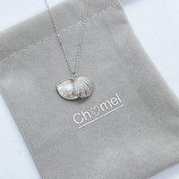 Shell Cubic Zirconia Necklace.