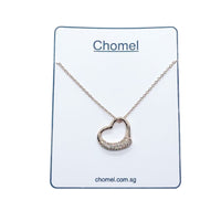 Heart Cubic Zirconia Necklace.