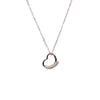 Heart Cubic Zirconia Necklace.