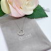 Heart Cubic Zirconia Necklace.