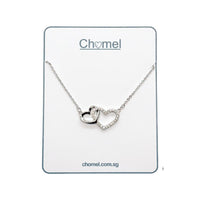 Heart Cubic Zirconia Necklace.