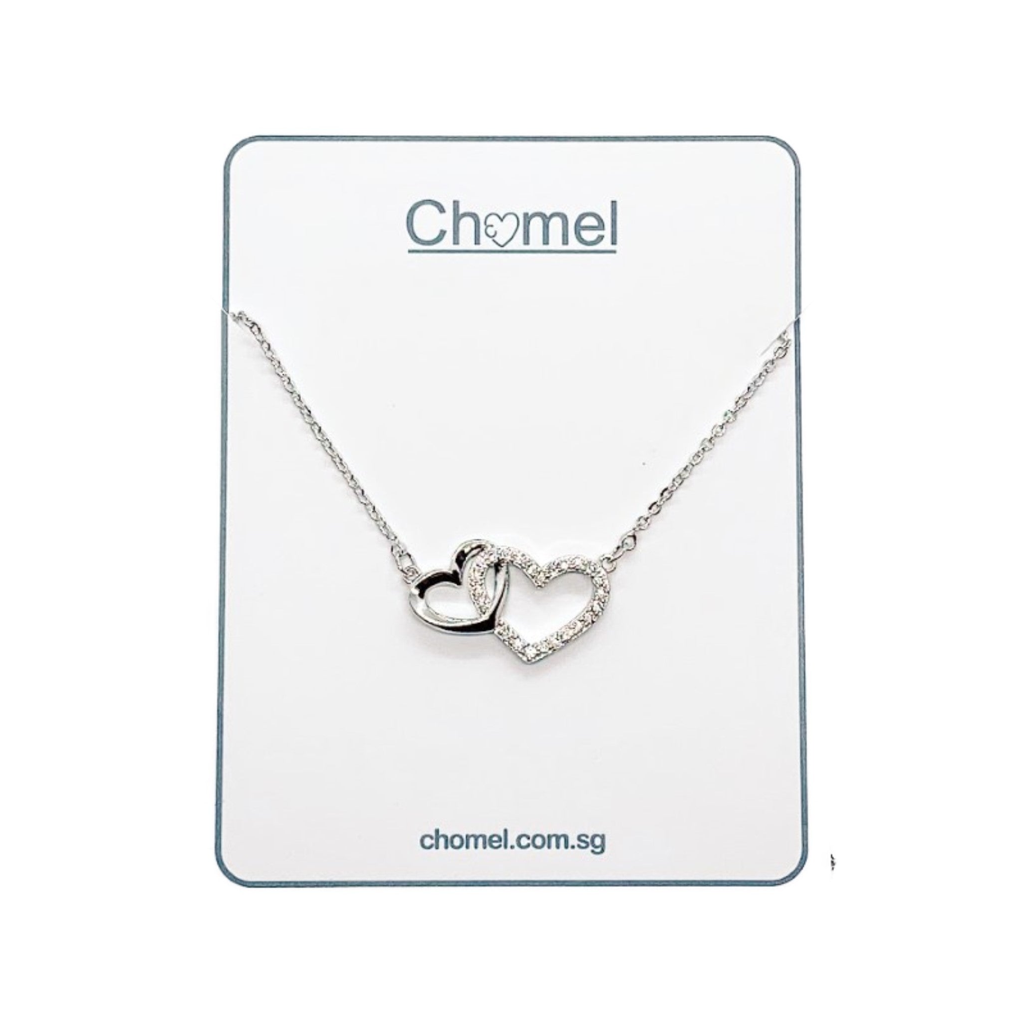 Heart Cubic Zirconia Necklace.