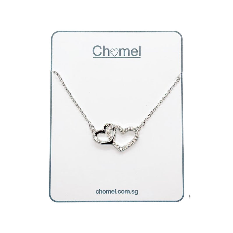 Heart Cubic Zirconia Necklace.