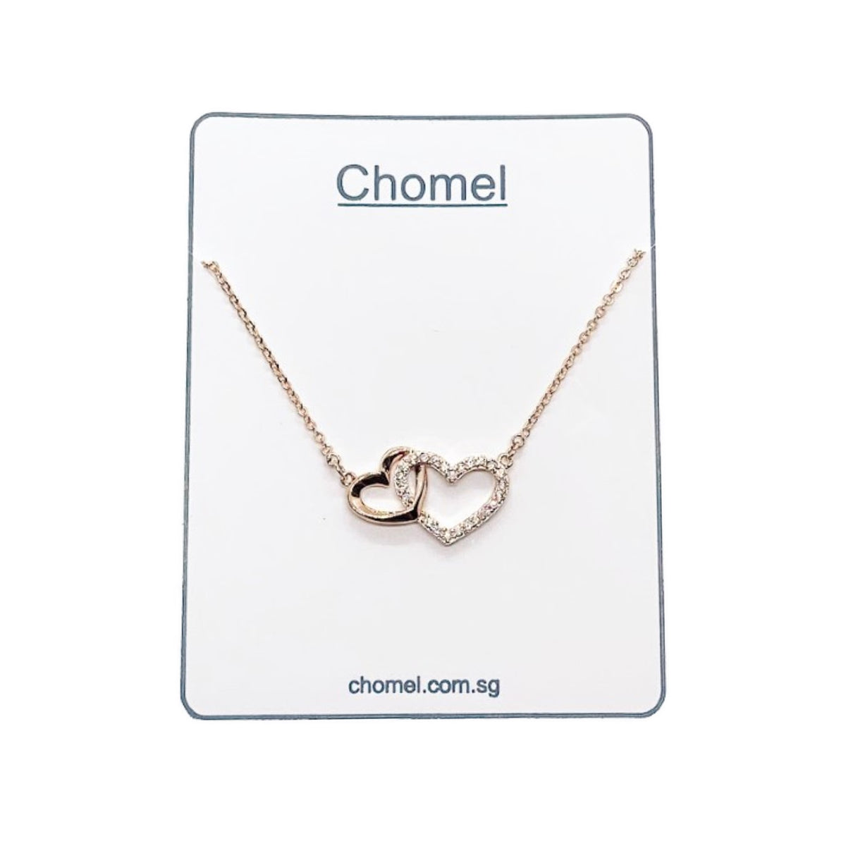 Heart Cubic Zirconia Necklace.