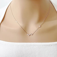 Star Cubic Zirconia Necklace - CHOMEL