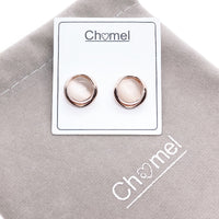 Simulated Moonstone Earrings.