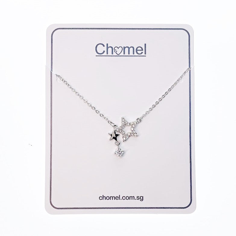 Star Cubic Zirconia Necklace.