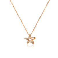 Star Cubic Zirconia Pendant Necklace - CHOMEL