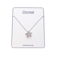 Star Cubic Zirconia Necklace.