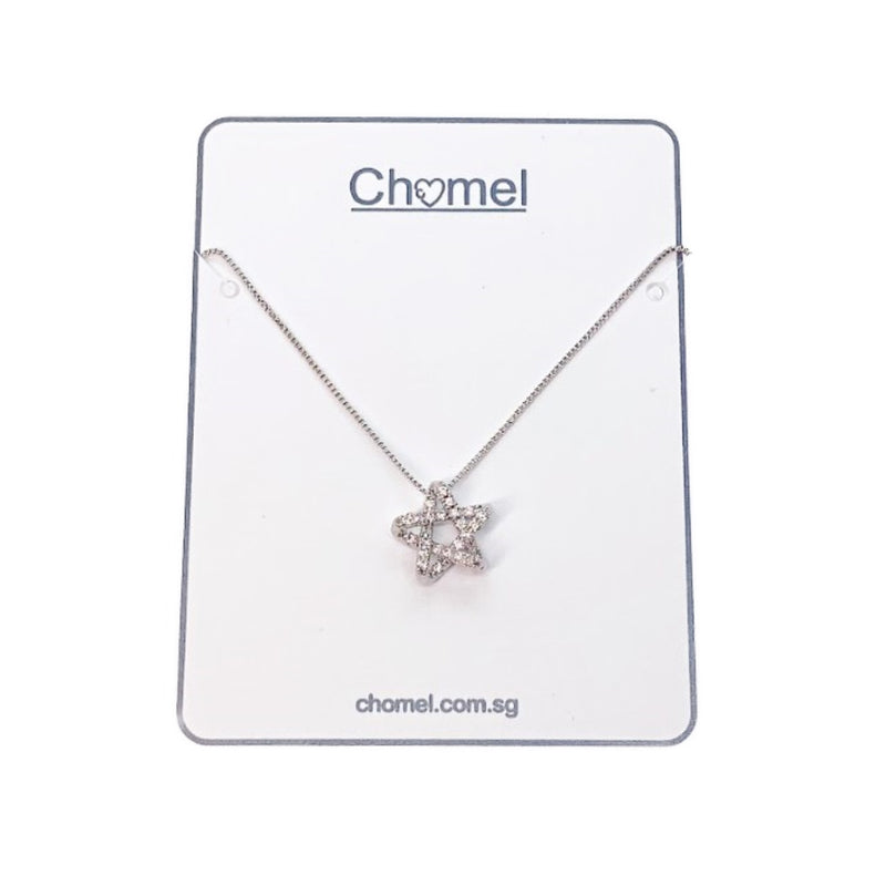 Star Cubic Zirconia Necklace.