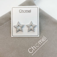 Star Pearl Earrings.