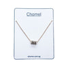 Tunnel Cubic Zirconia Necklace.