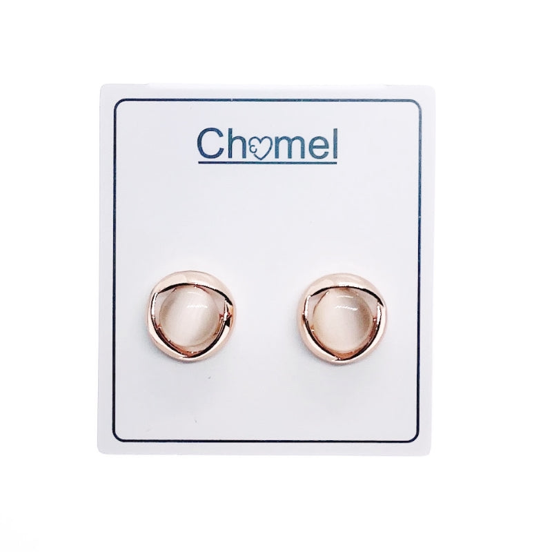 Simulated Moonstone Earrings.
