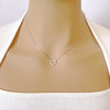 Heart Cubic Zirconia Necklace - CHOMEL
