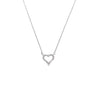 Heart Cubic Zirconia Necklace - CHOMEL
