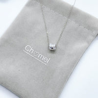 Tunnel Cubic Zirconia Necklace.