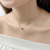 Tunnel Cubic Zirconia Necklace.