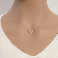 Star Cubic Zirconia  Necklace - CHOMEL