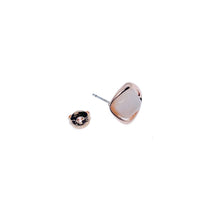 Simulated Moonstone Earrings.
