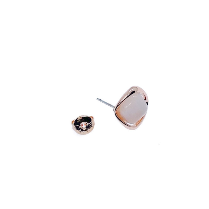 Simulated Moonstone Earrings.