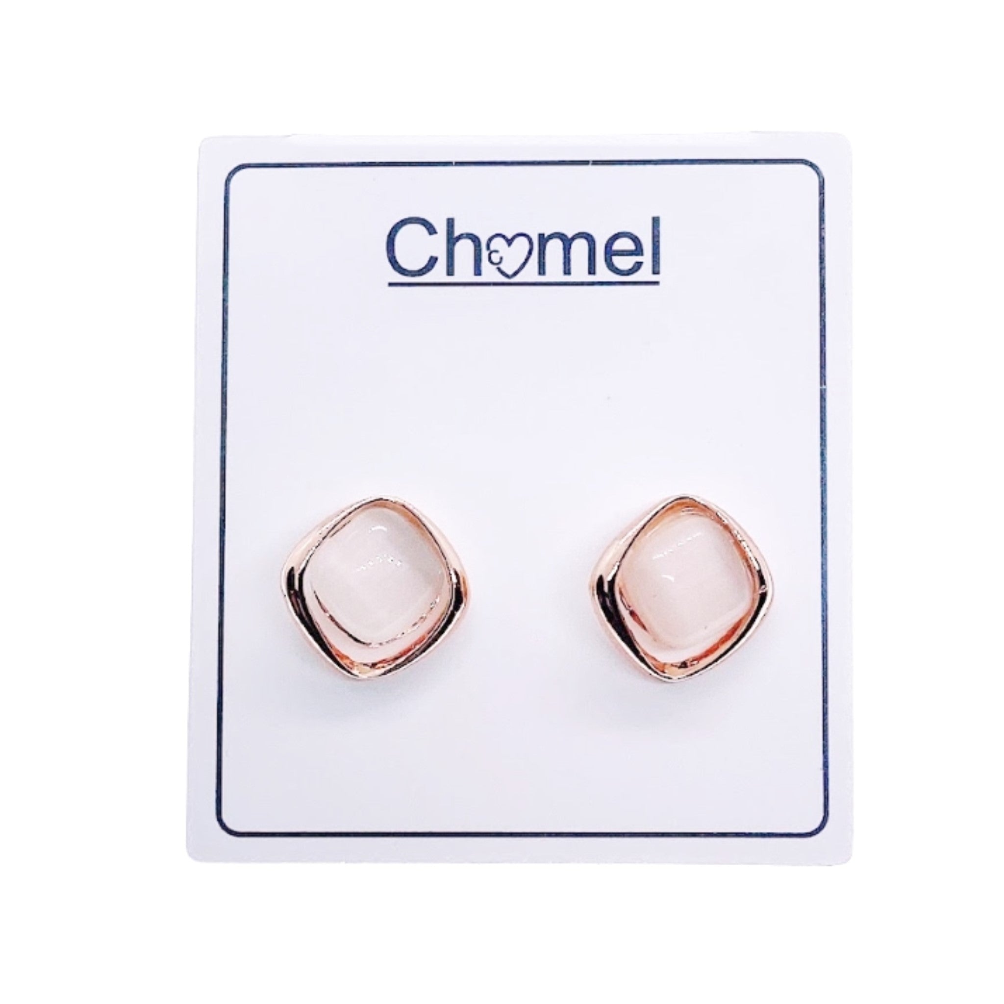 Simulated Moonstone Earrings.
