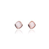 Simulated Moonstone Earrings.