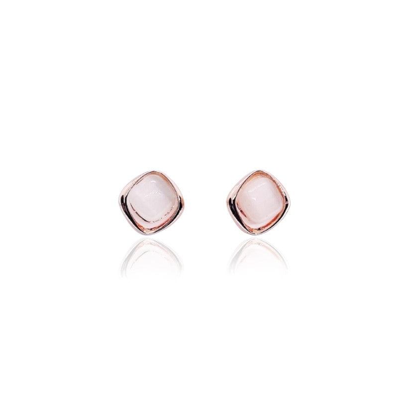 Simulated Moonstone Earrings.