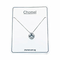 Solitaire Cubic Zirconia Necklace.