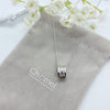 Tunnel Cubic Zirconia Necklace.