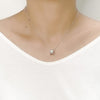 Tunnel Cubic Zirconia Necklace.