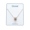 Tunnel Cubic Zirconia Necklace.