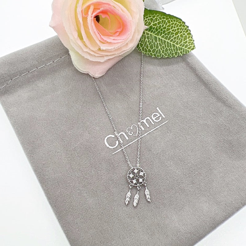 Dream Catcher Cubic Zirconia Necklace - CHOMEL