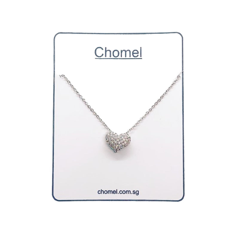 Heart Cubic Zirconia Necklace.