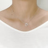 Heart Cubic Zirconia Necklace.