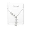 7 Stars Cubic Zirconia Necklace.