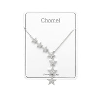7 Stars Cubic Zirconia Necklace.