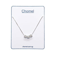 Cubic Zirconia Pendant Necklace.