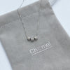 Cubic Zirconia Pendant Necklace.