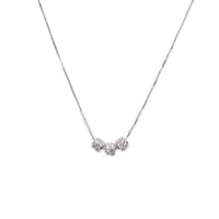 Cubic Zirconia Pendant Necklace.
