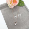Solitaire Cubic Zirconia Necklace - CHOMEL