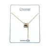 Tunnel Cubic Zirconia Necklace.