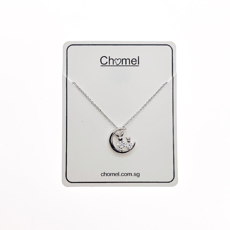 Rabbit Cubic Zirconia Necklace - CHOMEL