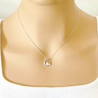 Rabbit Cubic Zirconia Necklace - CHOMEL