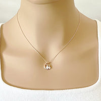 Rabbit Cubic Zirconia Necklace - CHOMEL