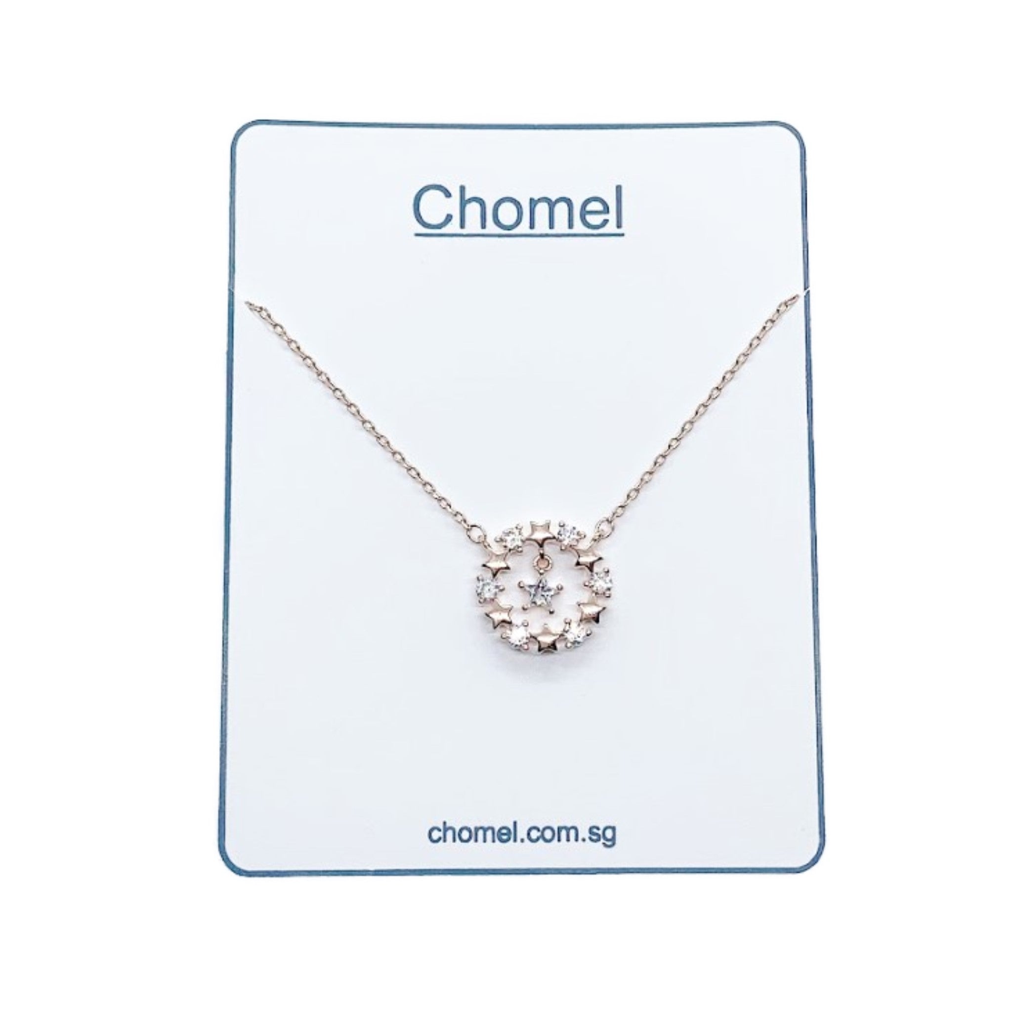 Star Cubic Zirconia Necklace.