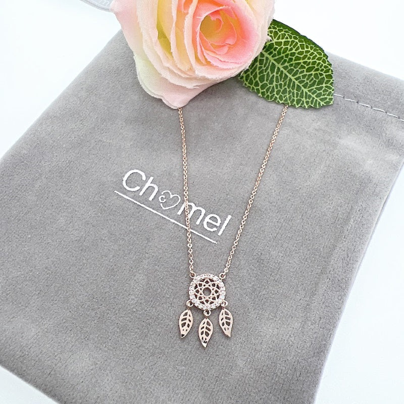 Dream Catcher Cubic Zirconia Necklace - CHOMEL